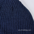 Jacquard Knitted Beanie Caps para adulto